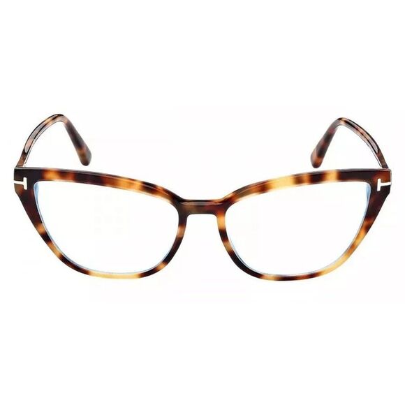New Authentic Tom Ford FT5825-B-052-55 Cat Eye Eyeglasses - Picture 2 of 5